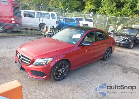 2017 Mercedes-Benz C 300 Sport 4Matic from USA, damaged, VIN 55SWF4KB4HU221868